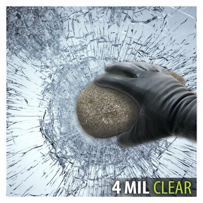 BDF S4MC Window Film Security and Safety 4 Mil Clear