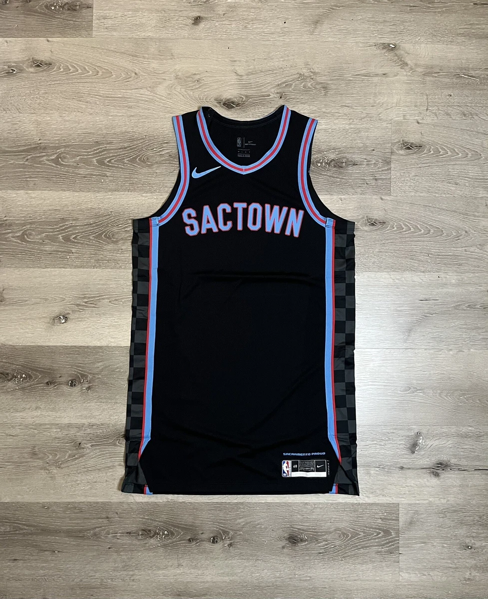 Nike Sacramento Kings Authentic City Jersey Sactown Pro Cut Rare Fox Mens  Sz 46