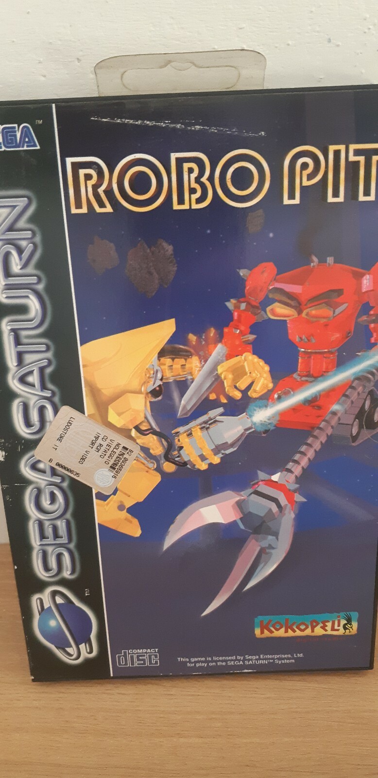 ROBO PIT- SEGA SATURN PAL NUOVO