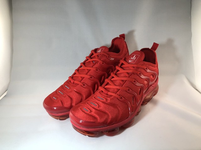 Size 10 - Nike Air VaporMax Plus Triple Red for sale online | eBay