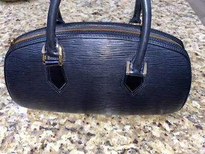 LOUIS VUITTON Epi Jasmin Black Hand Bag - Near Mint Condition