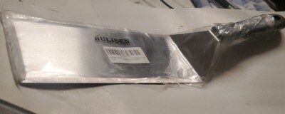 Hulisen 4''x8'' Stainless STEEL Spatula LARGE BBQ/SMASH BURGER 