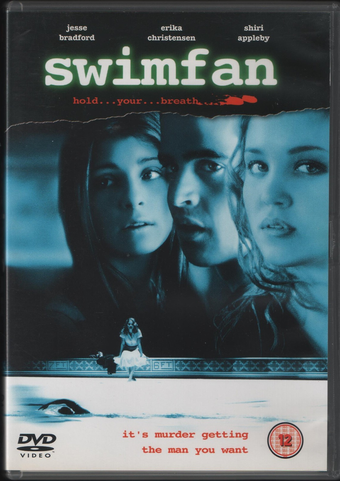 Swimfan (DVD 2003) Jesse Bradford Erika Christensen Shiri Appleby Kate Burton