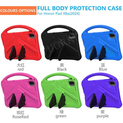 For Huawei Honor Pad X8A Case 11" 2024 Kids EVA Kickstand Shockproof Case Cover - Picture 2 of 56