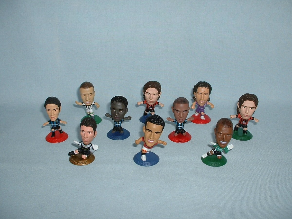 CORINTHIAN MICROSTARS Set Of ITALIAN SERIE A Figures (AC/INTER