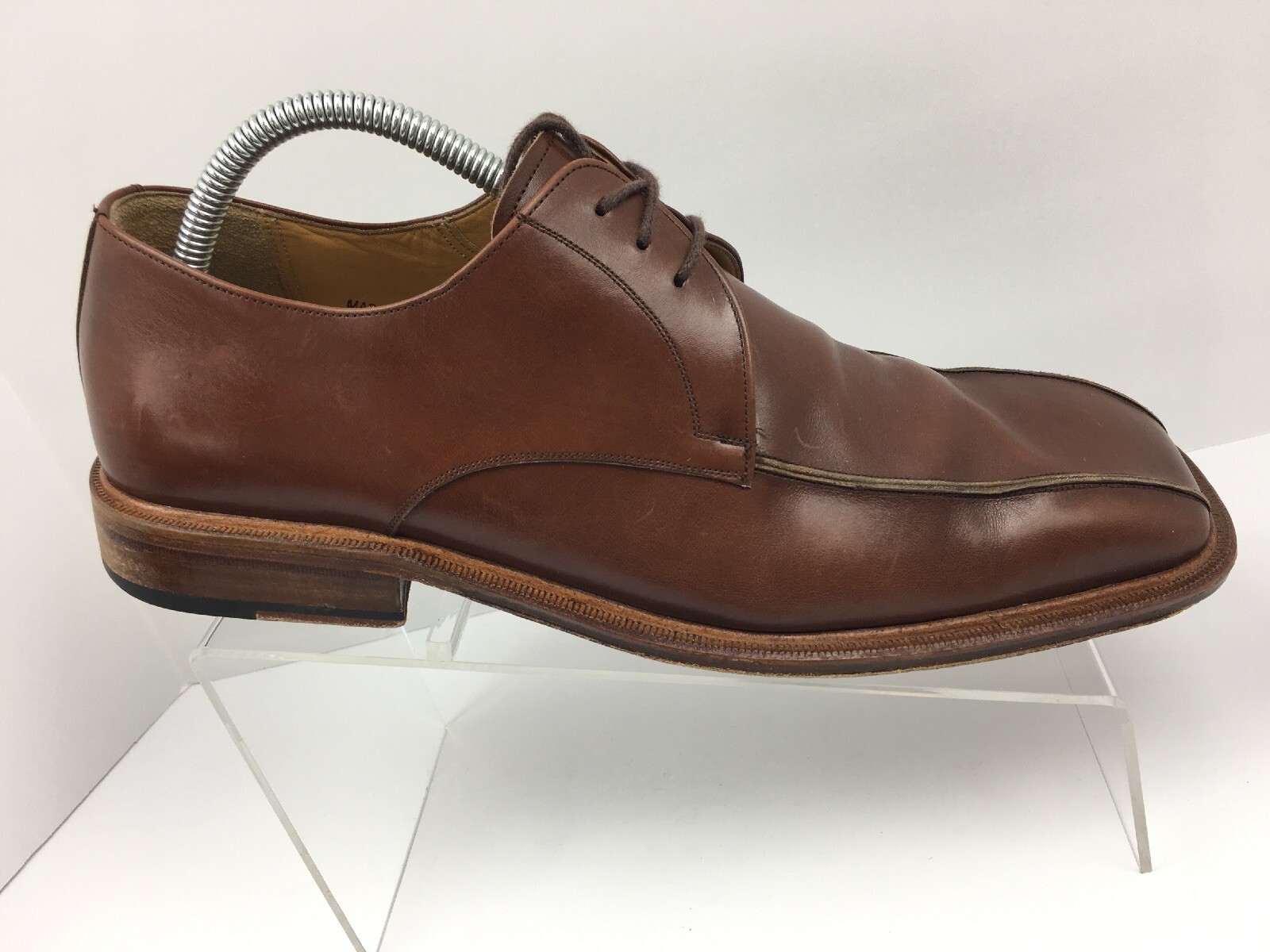 SAOLA Scarpe eleganti Mezlan Salamanca uomo taglia 9 5 M pelle marrone derby stringate Spagna