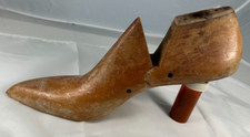 Vintage Sterling Renee Cobbler Wooden Shoe Form 11-1/2 A Woman's High Heel