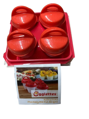 Egglettes-4 pack: Hard Boiled Eggs, Omelets