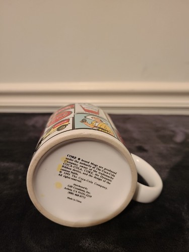 Coca-Cola Mug 1995 Collectible Things Go Better Rare Mug Vintage Signs - Picture 11 of 14