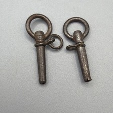 2 Antique Pocket Watch Keys Legit Antique Keys.