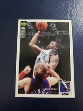 Isaiah Rider Danny Ainge PINK 1995 - 1996 Collector's Choice ARGENTINA Sticker .