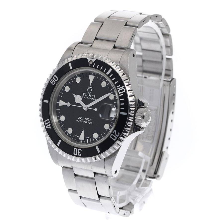 TUDOR SUBMARINER DATE 79190 40mm SS Black Dial Automatic #C012