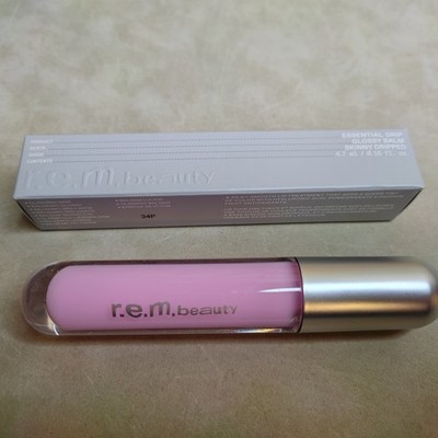 r.e.m. beauty Essential Drip glossy Balm Skinny Dripped Lip Gloss Full Size REM