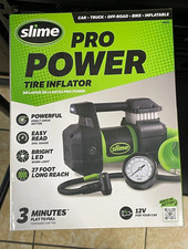 Slime Pro Power 12v Tire Inflator 40031 100 Psi Digital Auto Shut-off New