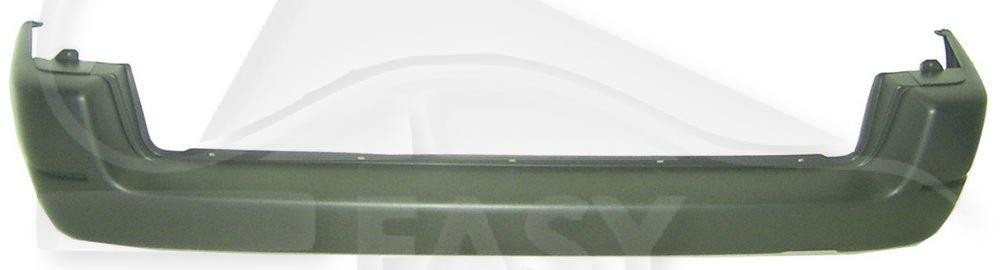 Pare-choc arrière Citroën Berlingo en polypropylène haute densité à peindre