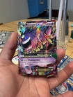 Pokémon TCG XY: Phantom Forces Mega M Gengar EX Holo Card 35/119 DAMAGED