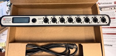 Pathway DMX Gateway 8 Port Rack Mountable OCTO PWPP RM P8 RJ45EC FRONT IRC -NEW!