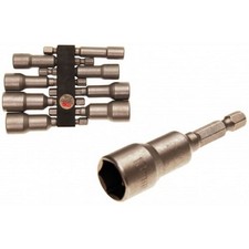 ENSEMBLE DE DOUILLES 6 PANS 1/4 (6,3 mm) POUR VISSEUSES - 8 PIECES