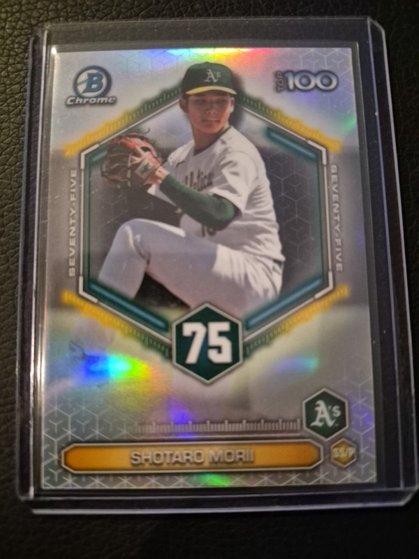 2026 Bowman Chrome Top 100 SS/P Shotaro Morii BTP-75