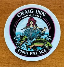 CRAIG INN BAR  GRILL PINK PALACE Salmon Mermaid Prince of Wales Island Alaska