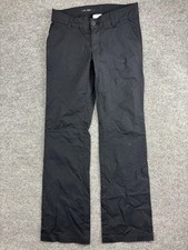 Columbia Pants Womens 8 Long Black Omni-Shield Hiking Water Resistant Stretch