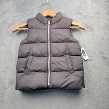 Old Navy Toddler Girl Puffer Vest Size 4T Frost Free READ DESCRIPTION