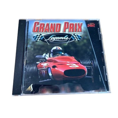 Grand Prix Legends PC Game 1998 Sierra Sports Racing Simulation CD-ROM