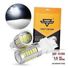 3157 T25 P27/5W LED Light Bulbs, Extremely Bright White 6000LM LED Xenon White