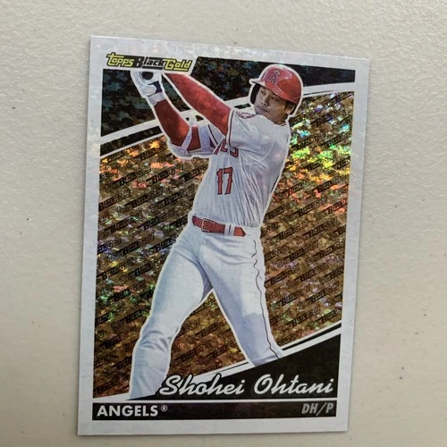 Shohei Ohtani 2022 Topps Update Black Gold Card