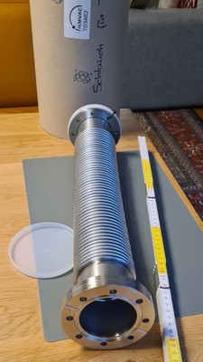 ILMVAC/WELCH 703462 Flexibler Vakuum-Metallschlauch DN63 ISO-K, 500 mm,  New