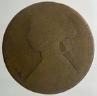 1860 Victoria Penny — photo from another recent sale
