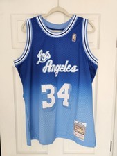*EXC* Mitchell & Ness Hardwood Classics Shaquille O'Neal Lakers Jersey Sz Large