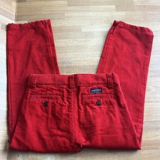 Janie Jack red corduroy pants, adjustable waist, size 6