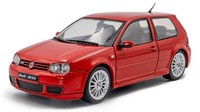 Solido 1/43 Volkswagen Golf Iv R32 2003 Rot Statisches Modell Diecast