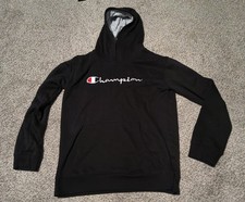 Champion Youth Size Extra Large Black Hoodie