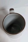 Vintage Currier And Ives Catching A Trout Scene Large Coffee Mug H 5” x 3” — photo 5