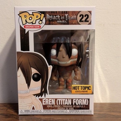 Funko Pop! Animation AOT Eren (Titan Form) #22 Hot Topic Exclusive