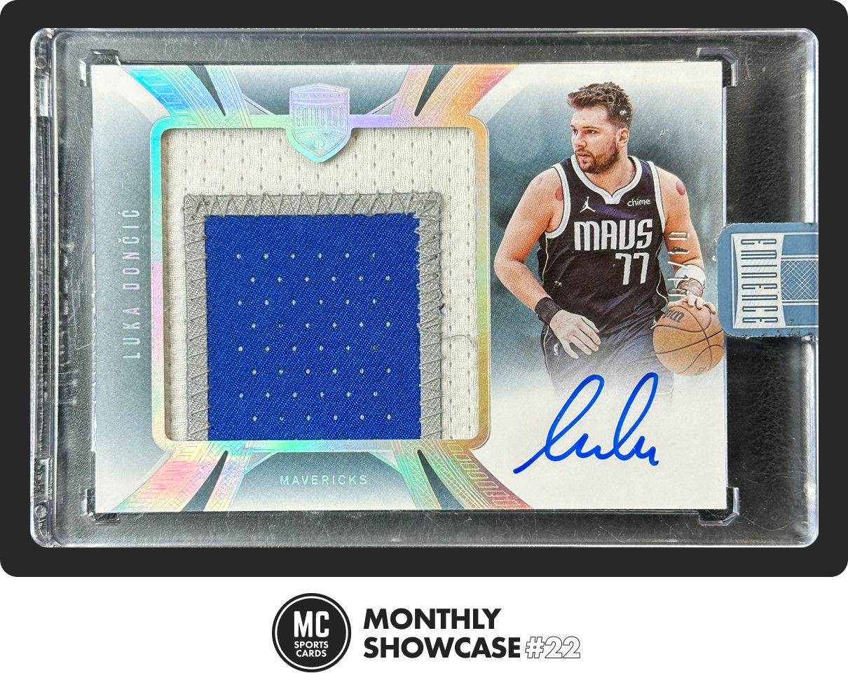 LUKA DONCIC 2024-25 PANINI EMINENCE SPECIAL GAME-USED PATCH AUTO JERSEY 4/10
