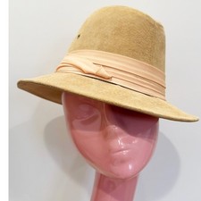 Vintage Stetson Genuine Suede Fedora Hat Size 7 1/4 Medium  Large 