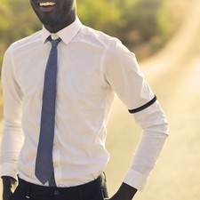 8 Pcs Men's Armbands Shirt Sleeve Holder Elastic Dress Stays