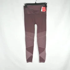 SPANX Women's Seamless Moto Leggings S Look at Me Now Wine NWT