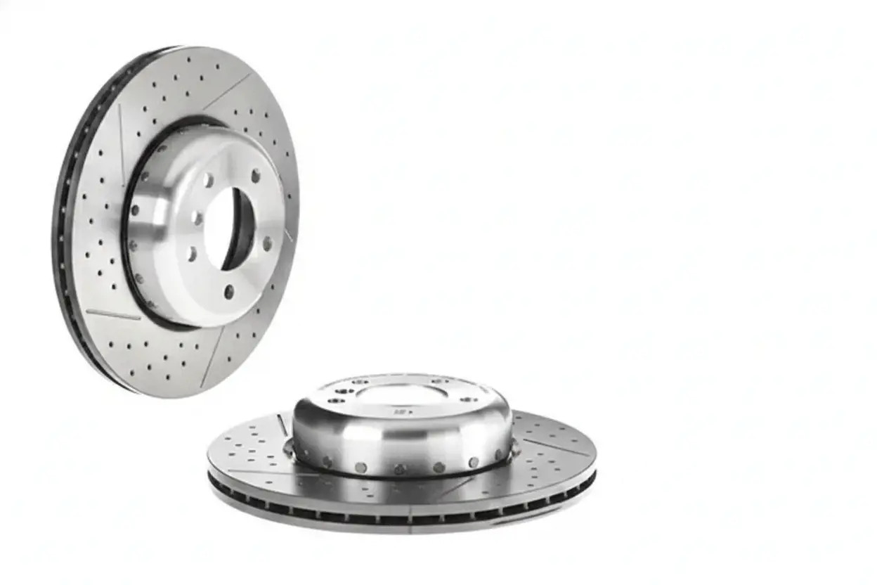 2x Brake Discs Pair Vented fits BMW 328 E90, E92 3.0 Front 06 to 13 338mm Set - Image 3