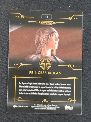 2024 Topps Chrome Dune #18 Princess Irulan Blue Wave Refractor