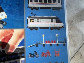 LEGO Trains Metroliner 4558 built COMPLETE Set w/ instructions & box