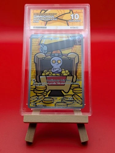 Pokémon TCG Gimmighoul Card 198/182 Paradox Rift Series Ace 10