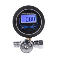 "Eurowagens Digital Manometer 1/4\" Druckminderer 200PSI Druckregler"
