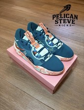 Nike PG 6 Low Top Basketball Sneakers Teal/Pi...