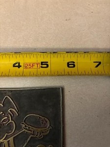 Rare Printers Plates A & W Dennis The Menace Rootbeer Lot Of 3 Micro Metal Photo