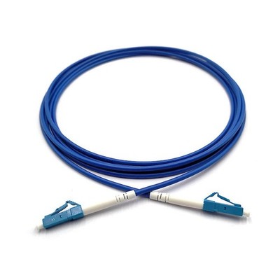 50M Armored Indoor Fiber Cable Fiber Patch Cord LC to LC SM 9/125 simplex Cable