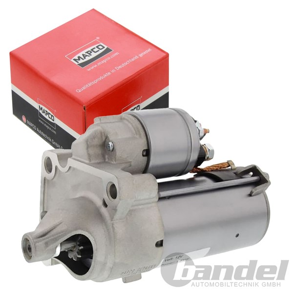 Mapco Anlasser Starter 1,5Kw Passend FüR CitroËN C1 C2 C3 C4 DS3 DS4 DS5 Nemo-image